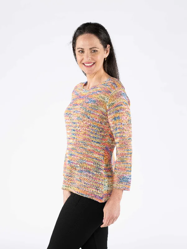 Mulit Tape Yarn JumperKnit Lightweight