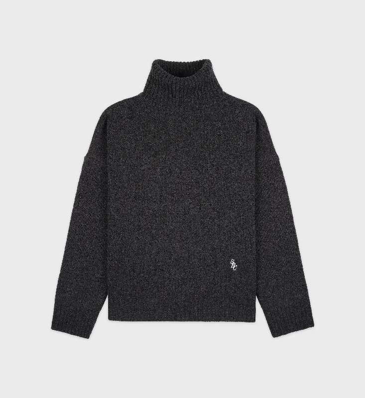 SRC Turtleneck - Dark GrayKnit Heavyweight