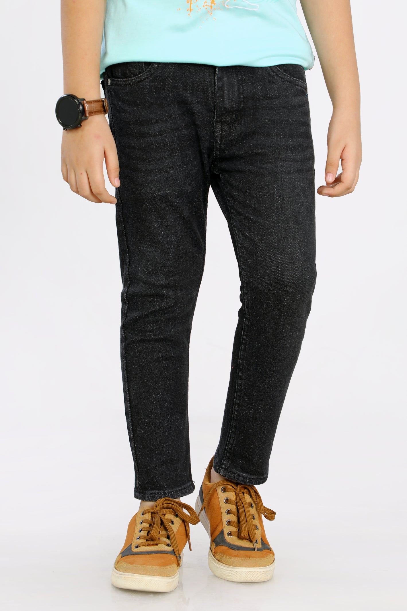 Cowboy beltSlim Fit Denim Jeans