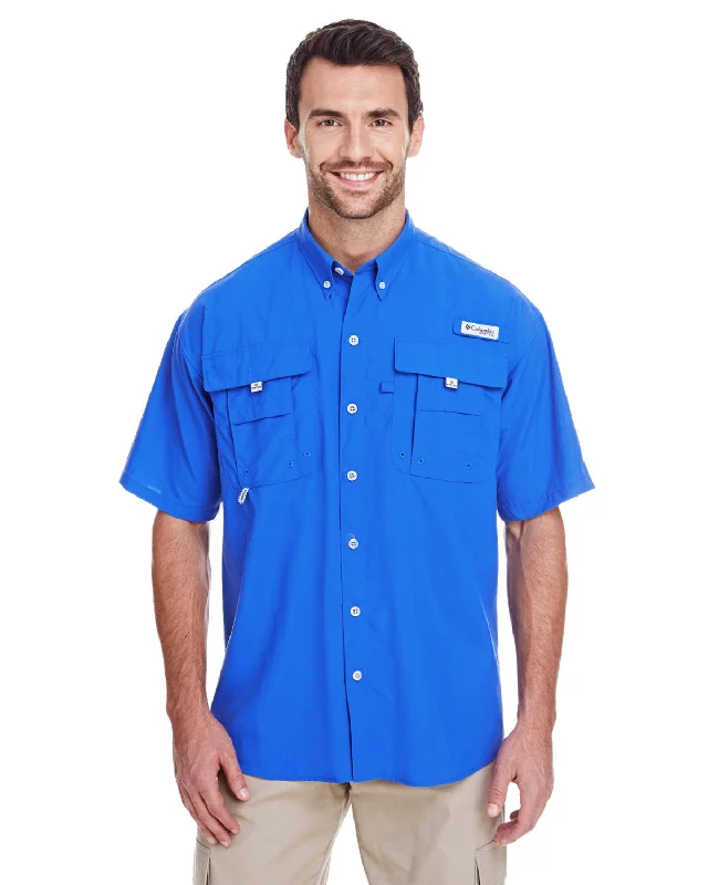 Columbia 7047 Men's Bahama II Short-Sleeve ShirtPlush Shirts