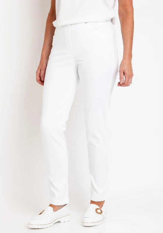 Citizens of HumanityRobell Bella Slim Stretch Denim Jeggings, White