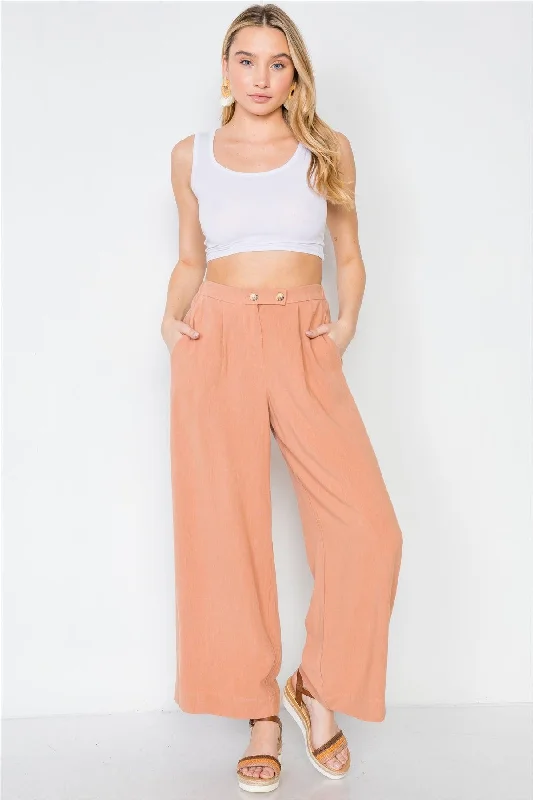 Striped PantsSalomon Wide Leg High-Waist Pants /2-2-2