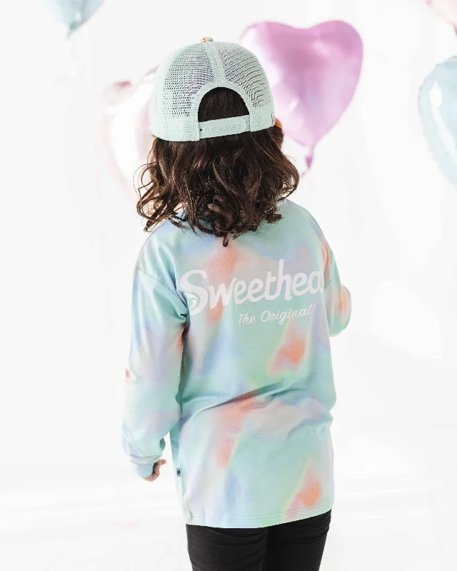 Sweethearts® Blue Ombre Long Sleeve ShirtDesigner Shirts