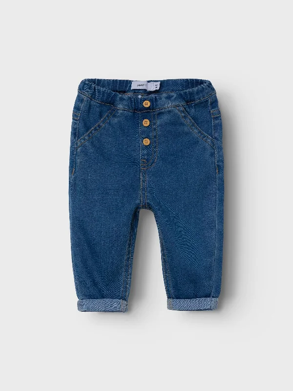 Denim skirtName It Baby Boy Berlin Carrot Jeans, Medium Blue Denim