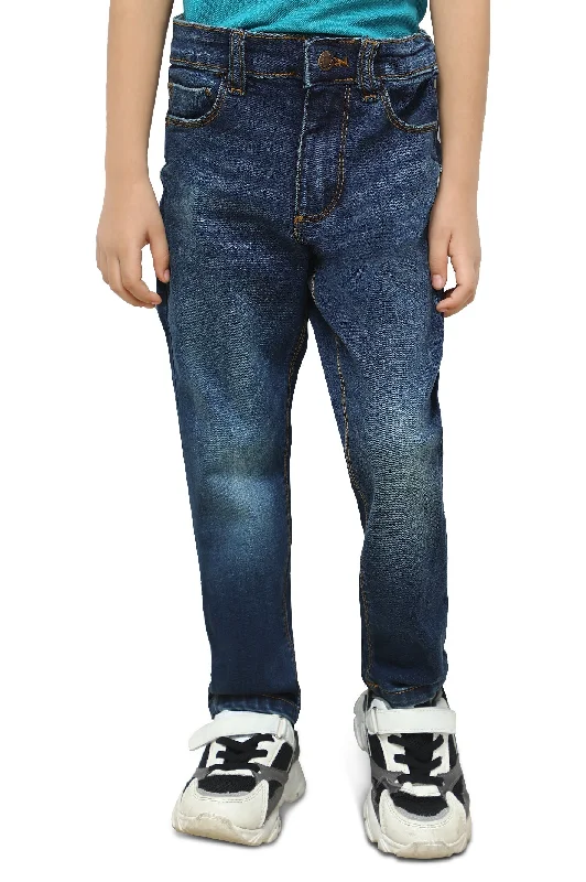 Workwear denimBlue Slim Fit Denim Jeans