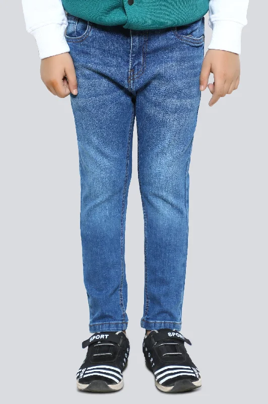 Cowboy historyLight Blue Slim Fit Denim Jeans