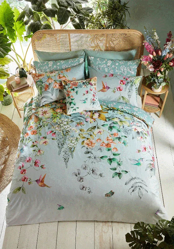 Graham & Brown Ethereal Flora Duvet Cover Set, Dawn