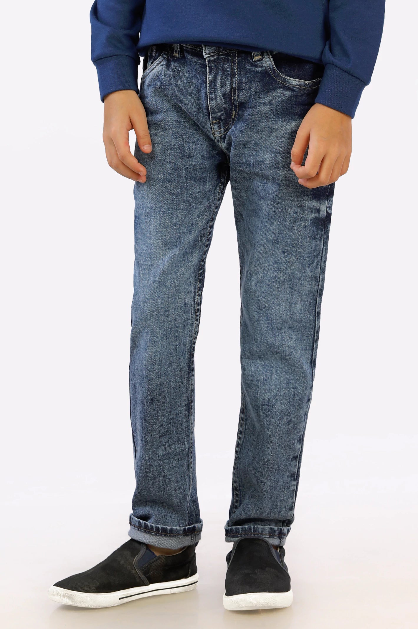 Free PeopleDark Blue Slim Fit Denim Jeans