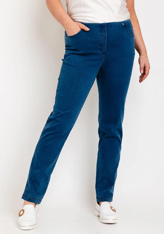 Modern denimRobell Bella Slim Stretch Denim Jeggings, Blue