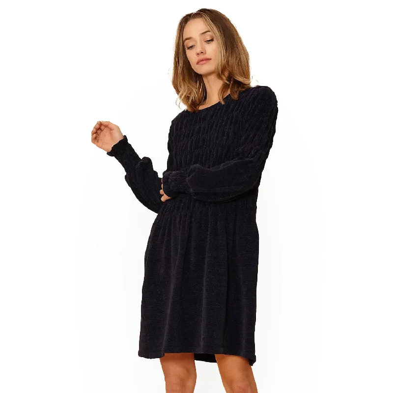 Women's Midnight Sweater Dress in MidnightEvening Dress