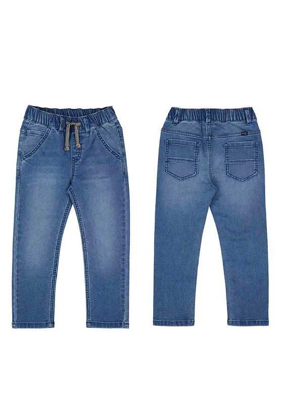 Denim tightMayoral Boy Soft Denim Jogger Jean, Blue