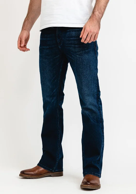 DieselTommy Jeans Ryan Regular Bootcut Jeans, Denim Dark