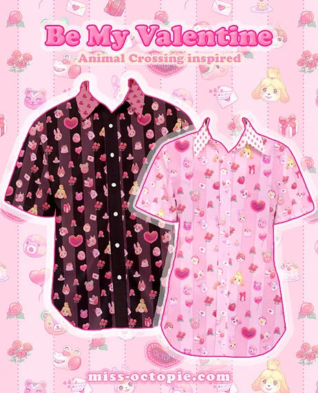 Be My Valentine Button-up ShirtButton-Down Shirts