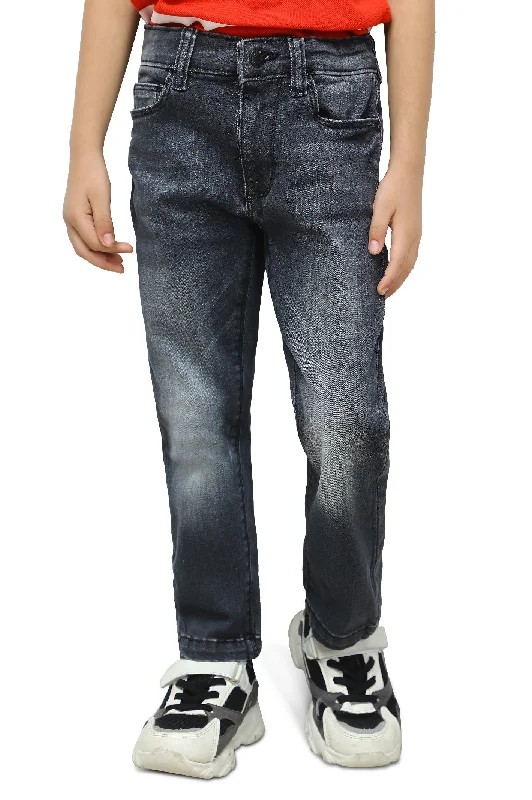 Sports denimCharcoal Relaxed Fit Denim Jeans