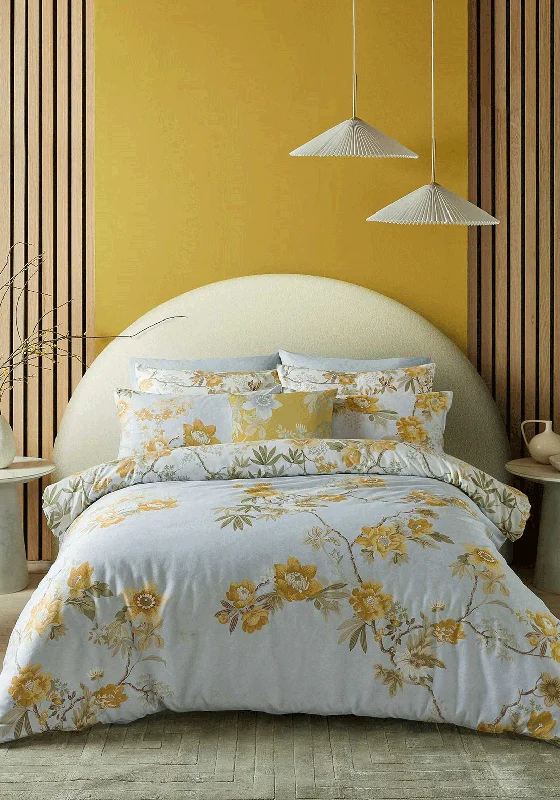 Graham & Brown Kimono Dreams Duvet Cover Set, Yellow