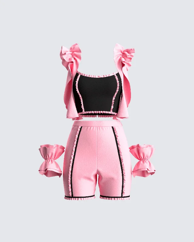 Gabriela Ruffle Set