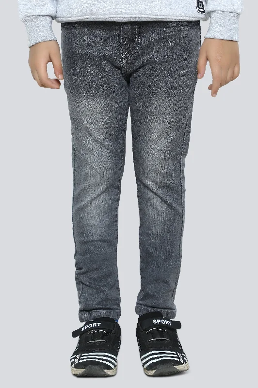 DenimGrey Slim Fit Denim Jeans