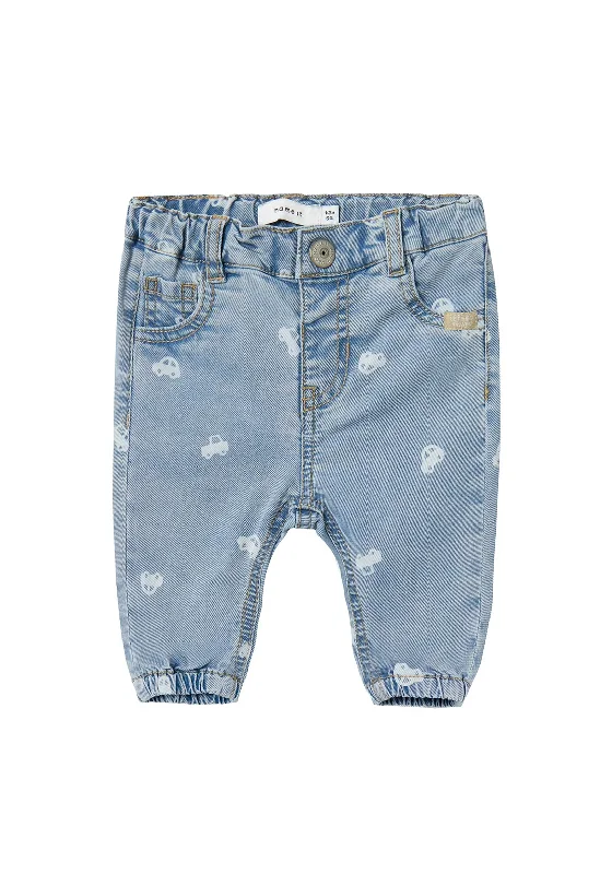 Modern denimName It Baby Boy Ben Tapered Jeans, Medium Blue Denim