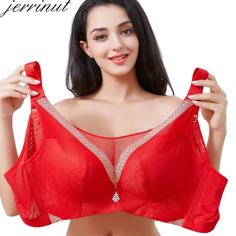 Big Trending Women's Bras - Plus Size - Big Size Bras Push Up - Large Cup Bras (D27)(TSB2)(TSB3)Logo Shirts