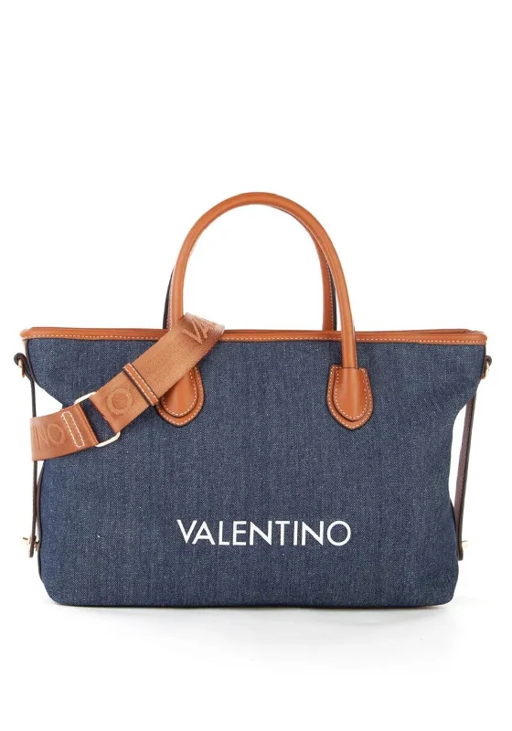 Denim trousersValentino Leith Shopper Bag, Denim