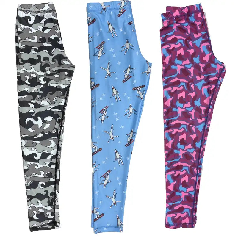 Flat-frontYouth Hot Chillys Velvet Fleece Pants