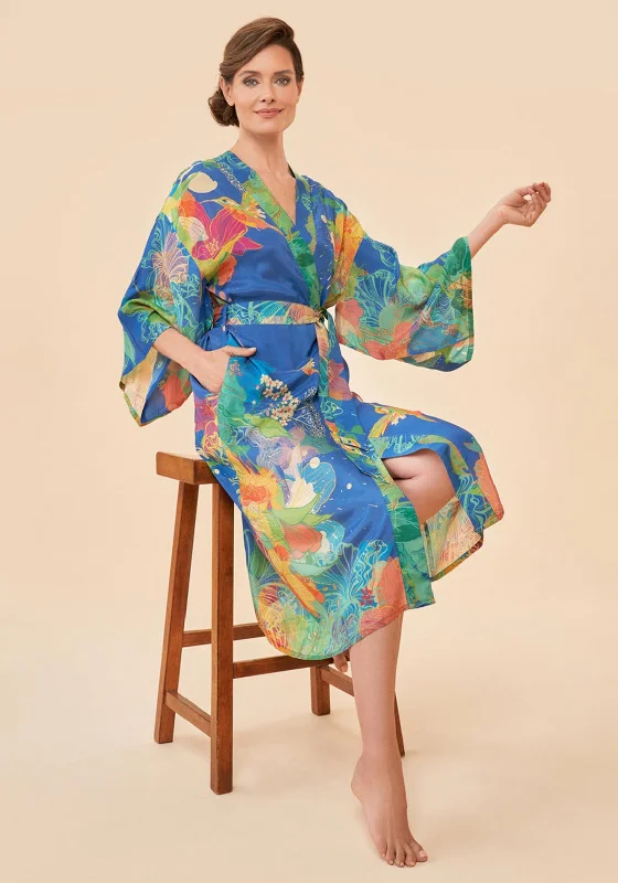 Denim skirtPowder Hummingbird Kimono Gown, Denim