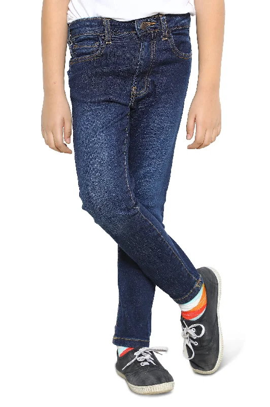 Denim low waistBlue Slim Fit Denim Jeans