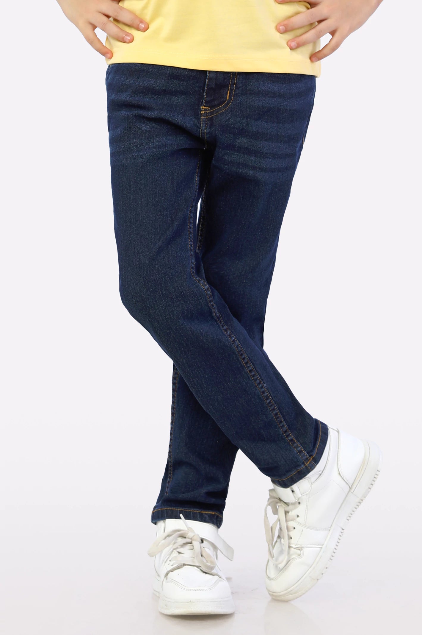 Cowboy glovesDark Blue Denim Jeans