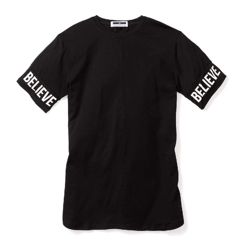 Camping T-Shirts3:16 - Believe Sleeve Tee - Black