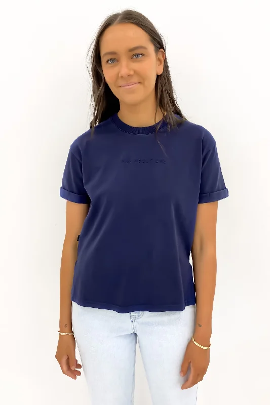 Plush T-ShirtsAAE Washed Tee Navy