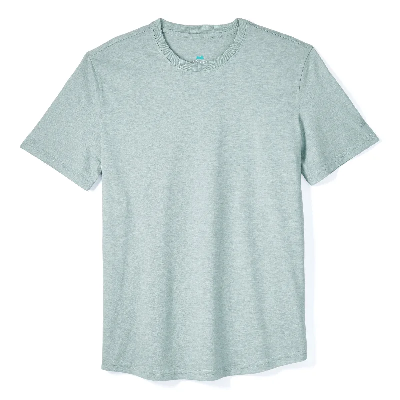 Luxury T-ShirtsEveryday Tee in Heather Gray Green