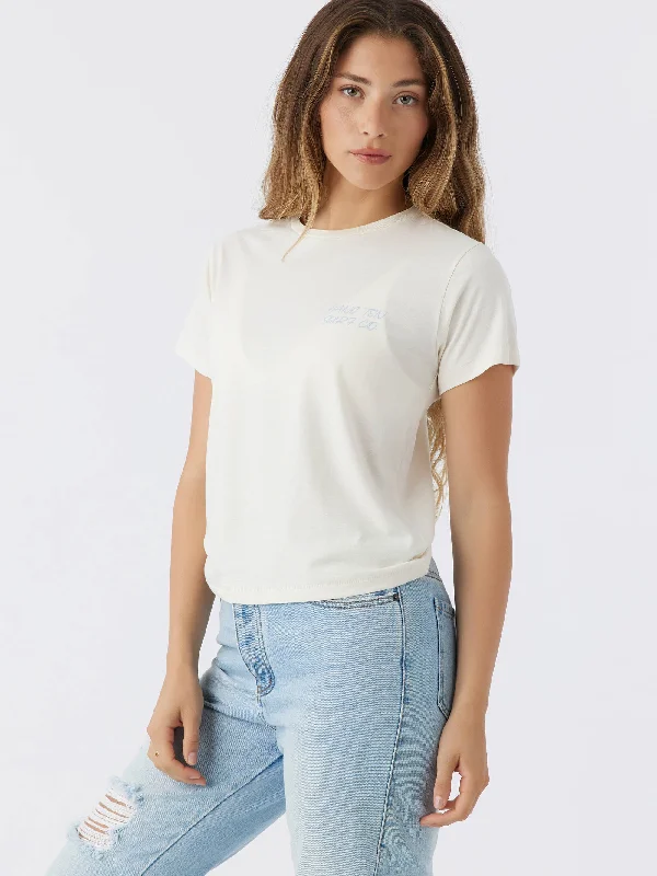 Distressed T-ShirtsOpen Rays Tee