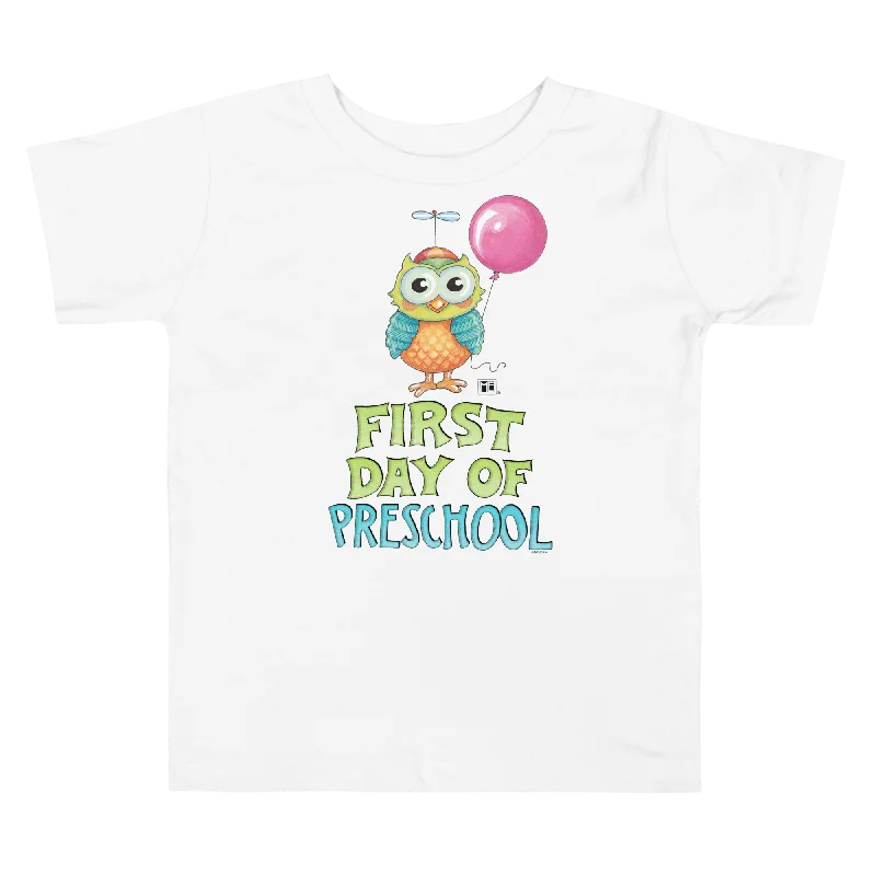 Artist T-ShirtsFirst Day of Preschool Toddler Tee