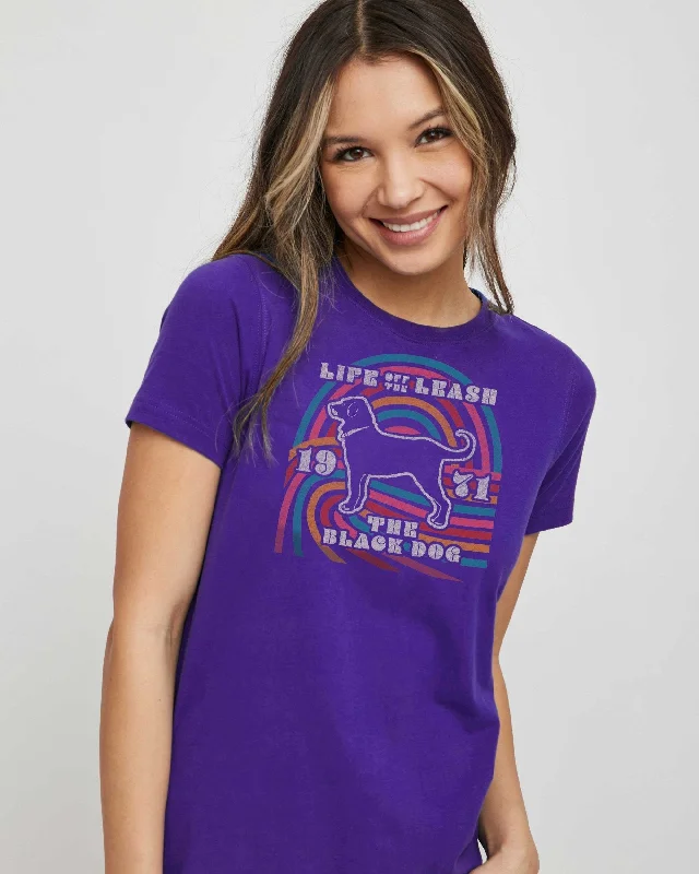 Fleece T-ShirtsLadies Multi Color Shortsleeve Tee