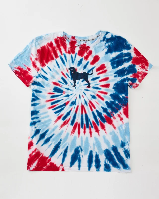 Sleep T-ShirtsLadies Liberty Tie Dye Shortsleeve Tee