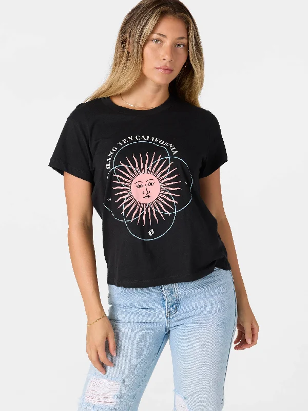 Cropped T-ShirtsPalm Sun Central Tee