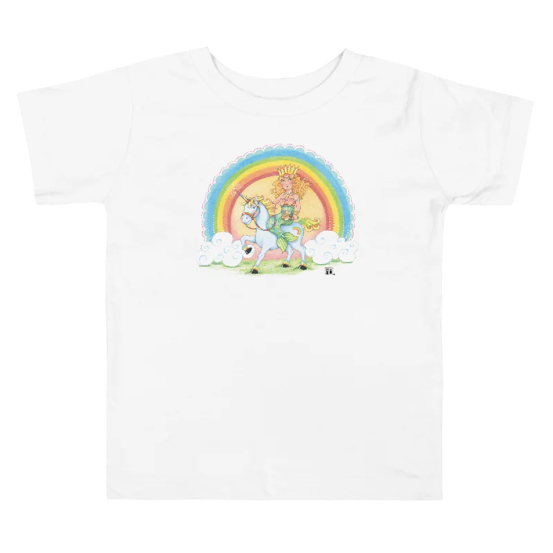 Pocket T-ShirtsPrincess Unimerbow Toddler Tee