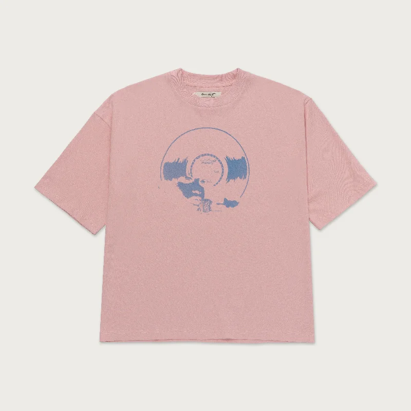 Sleep T-ShirtsWomens Vinyl Box Tee - Pink